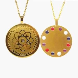 Women Men Health Quantum Necklace Pendant Chain Japanese Technology Manufacturer Scalar Energy Charm Pendants with Box