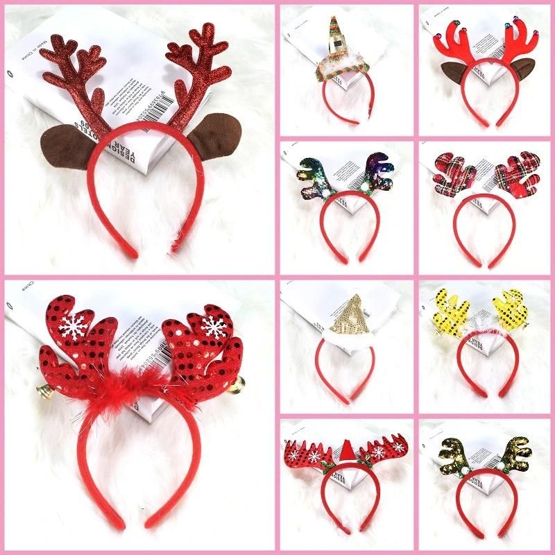 2020 Fashion Jewelry Christmas Gifts Decoration Hair Ornaments Head Hoop