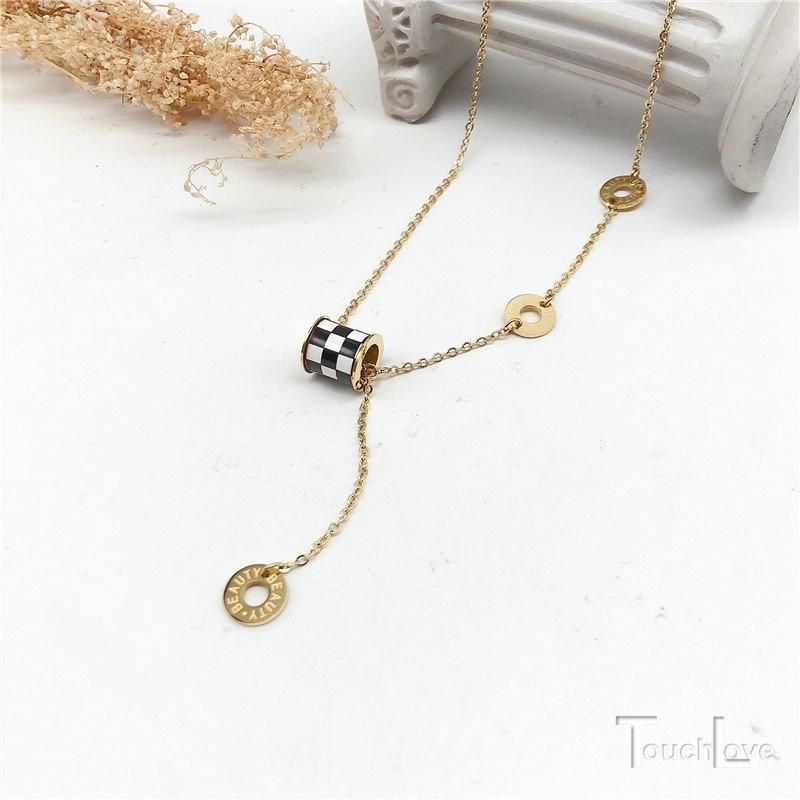 Manufacturer Custom Jewelry 18K Gold Plated Luxury Brand Fashion jewellery Top Ranking Necklace Cheap China Jewelry Wholesale
