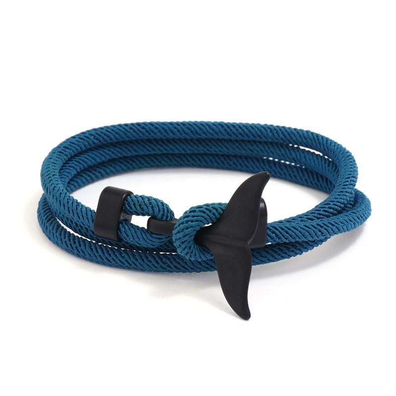 Latest Milan Line Ocean Whale Tail Braided Bohemian Bracelet