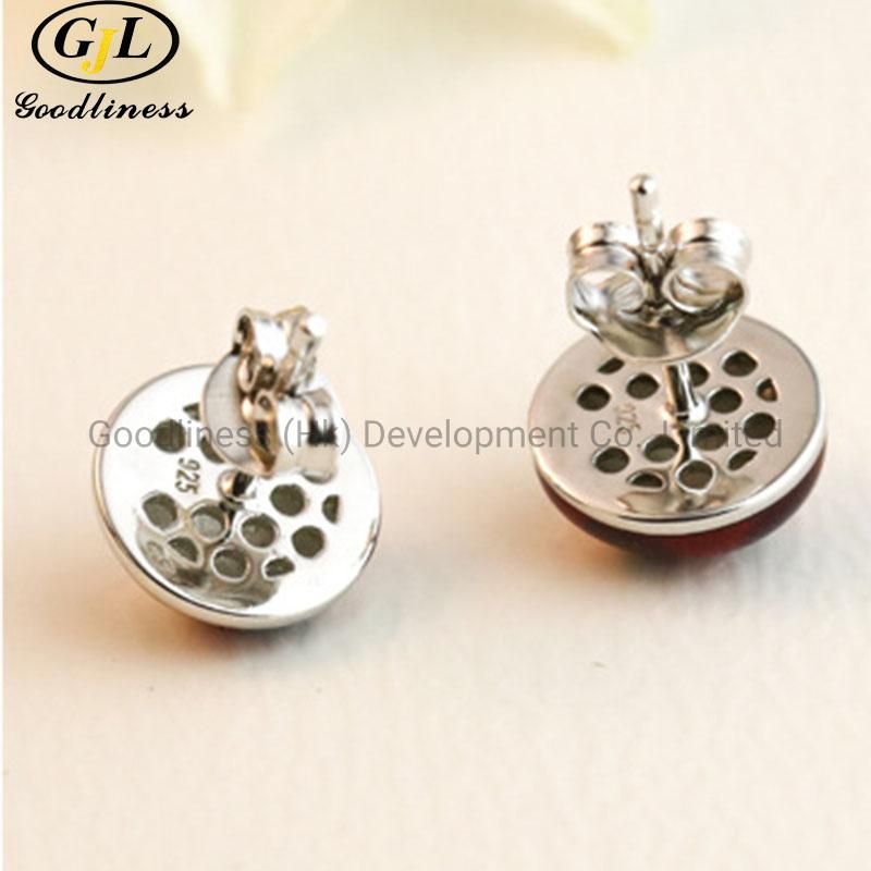 Fashion Enamel Beetle Animal Shape Earring Stud Jewelry