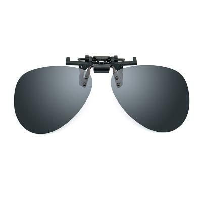 Clip on Flip up Polarized Sunglasses for Prescription Glasses Eyeglasses