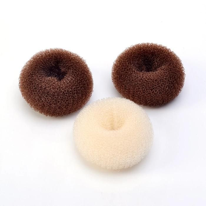 Brown Women Hair Donut Bun Maker Wholesale