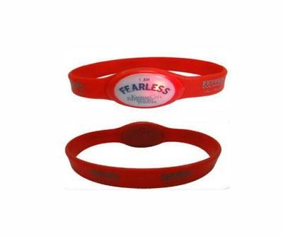 OEM Eco-Friendly Flashing LED Silicone Bracelet