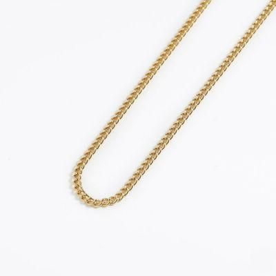 Manufacturer Custom High Quality Fashion Jewelry Acier Inoxidable Bijoux Stainless Steel 14K 18K Gold Waterproof Necklace Jewelry Trend