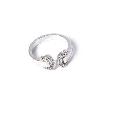 Professioanl Open Fashion Jewelry Silver Ring