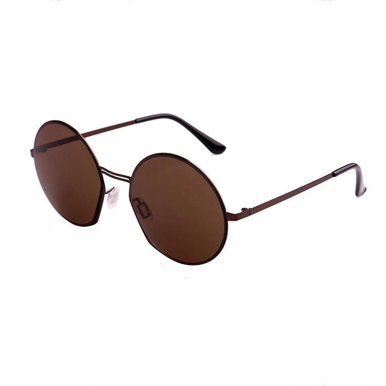 2019 Designed Round Shape Classic Metal Sunglasses