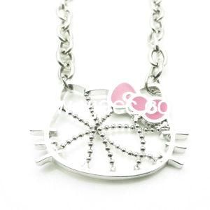 Large Hello Kitty Necklace with Ballchain