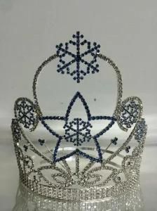 Snowflake Tiara for Christmas Pageant Crown