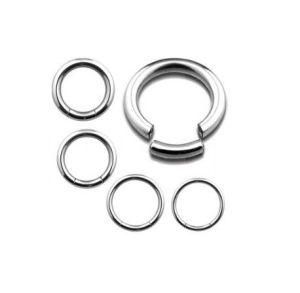 Surgical Steel Piercing Seamless Hoop Segment Ring