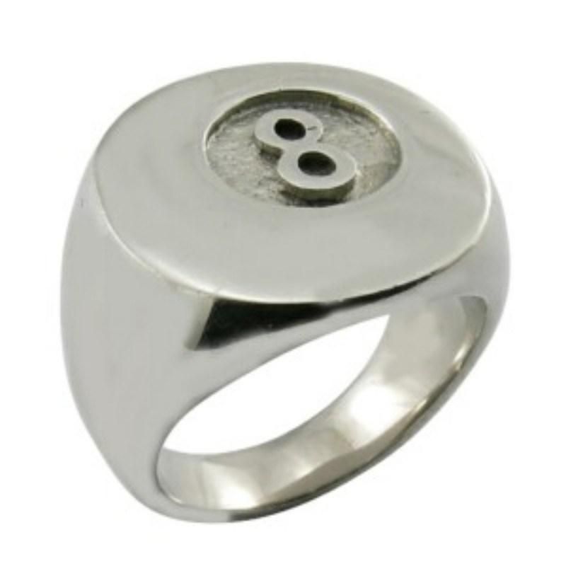 Split Metal Men Finger Ring