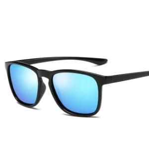 Wholesale Unisex Square Mirror Driving Sunglasses Polarized with PC Frame
