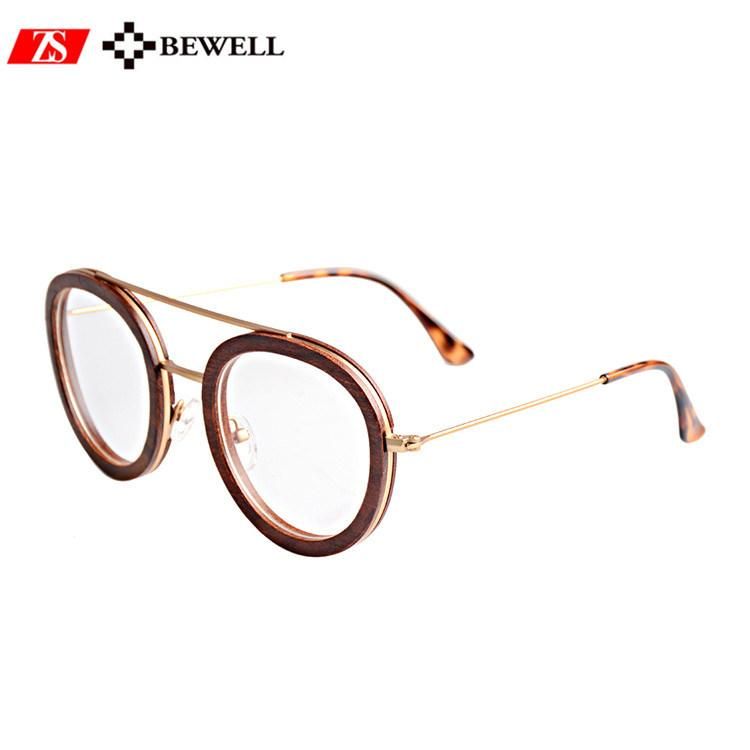 Fashion Lady Wooden Reading Glasses