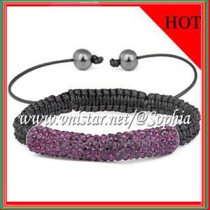 Amethyst Arc-Shaped Jewelry Bracelet