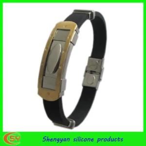 Metal Silicone Bracelet (SY-SH-001)