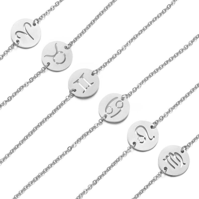 Manufacturer Custom Fashion Jewelry Bracelet High Quality Waterproof Cheap Engrave Charms Bracelet Stainless Steel Bijoux Acier Inoxydable