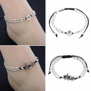 1PCS Multiple Vintage Anklets for Women