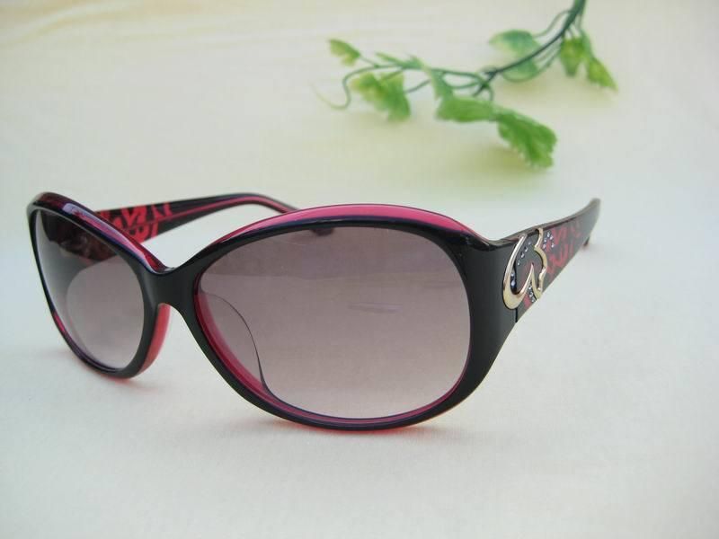 Bowknot Shape Acetate Sunglasses Diamond Princess Sunglasses Purple Pink Flower Sunglasses