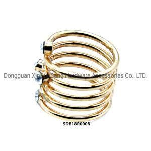 Electroplate Fashion Spiral Spring Ring Hardware Fashion Jewelry