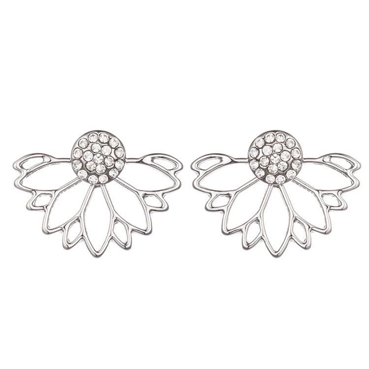 2019 Fashion Design Earring Stud with Lotus Flower Shape