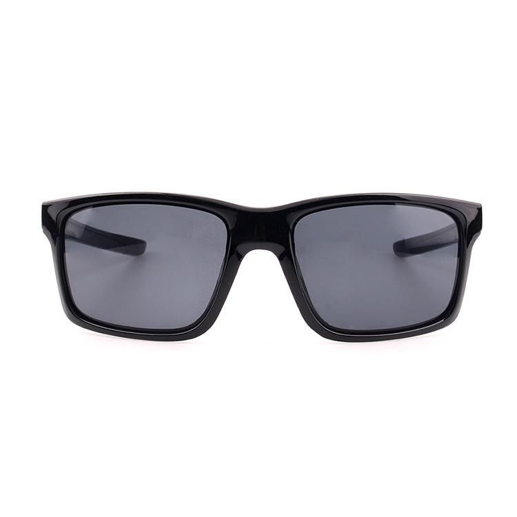 Black Square Oversized Sport Sunglasses