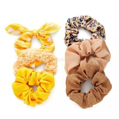 Elastic Hair Accessory Ponytail Scrunchie Factory