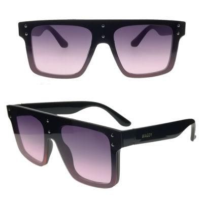 Trendy Fashionable One-Lens PC Sunglasses