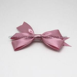 Pink Christmas Satin Ribbon Bow for Gift Decoration Flower