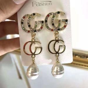 2021 Gold Fashion Jewelry Women Twisted Alloy Indian Jewellery Hypoallergenic Earring