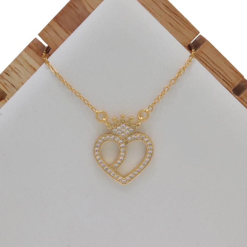 Wholesale New Heart Shape Ladies Necklace Fashion Jewelry Necklace
