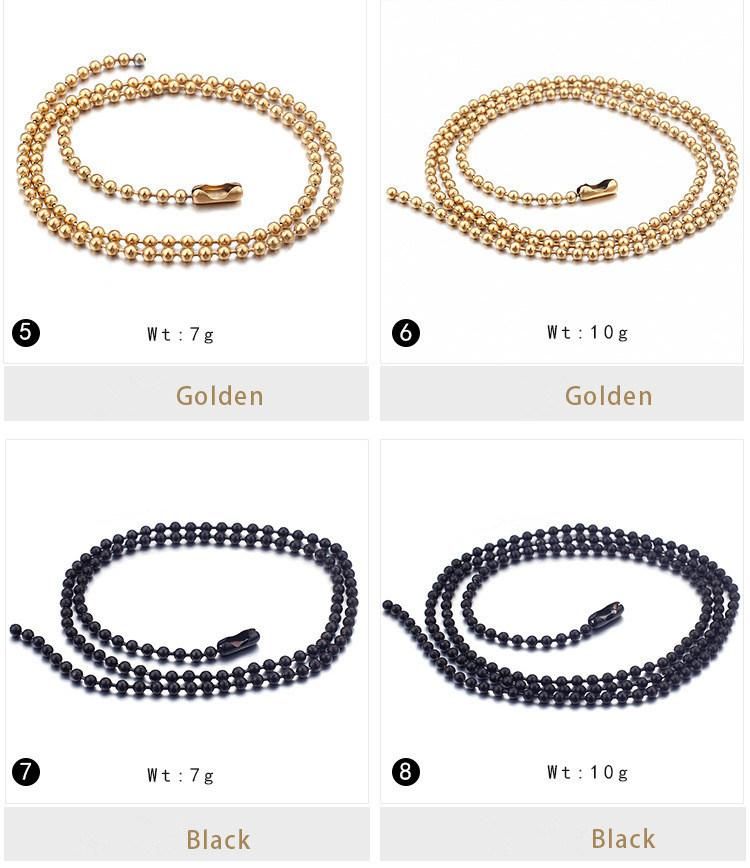 Stainless Steel Jewelry Stainless Steel Ball Chain