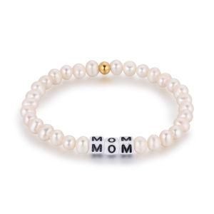 Women Jewelry Mom&prime;s Gift &#160; Freshwater Pearl Braceglet