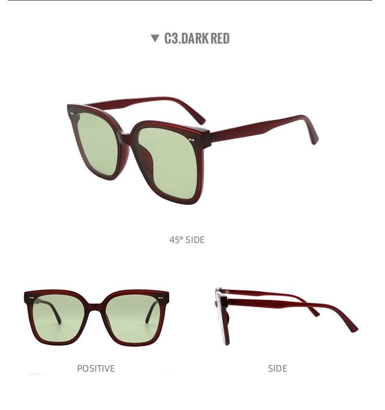 2022 Wholesale New Fashion Sunglasses Unisex Sunglasses Shade Fashion Oversize Glasses