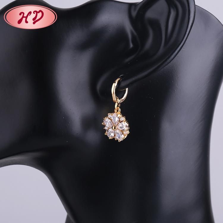 New Fashion Costume Zirconia 18K Gold Plated Jewelry Sets