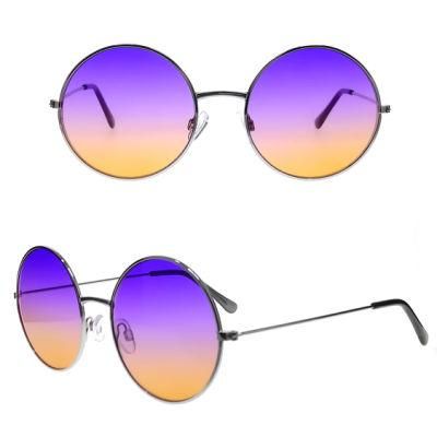 Basis Round Frame Fashion Sunglasses with UV400 Lens