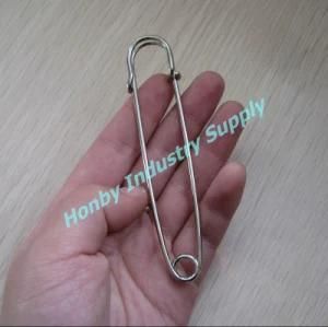 Wholesale 63mm Silver Decorative Kilt Brooch Safety Pins