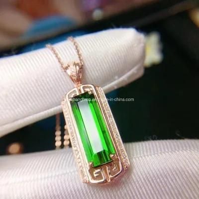 High Quality Verdelite Pendant China Fashion Jewelry