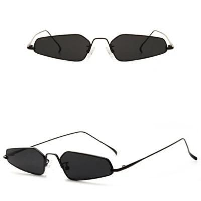 Triangle Frame Stylish Fashion Metal Sunglasses Ready Goods