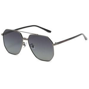 2021 High-Quality Metal Polarized Sunglasses Custom Logo