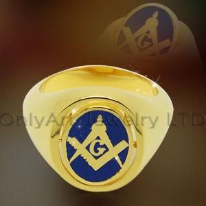 925 Silver Masonic Jewelry Signet Ring