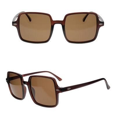 New Design Squared Frame Retro Sunglasses for Adult