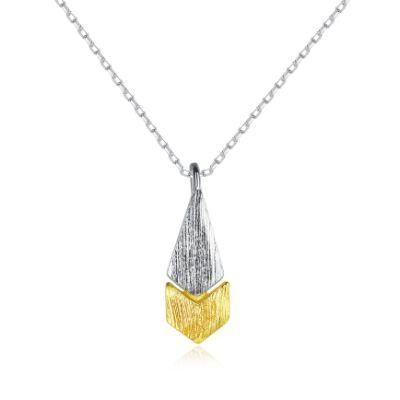 OEM Classic Silver and Golden Collarbone Chain Necklace