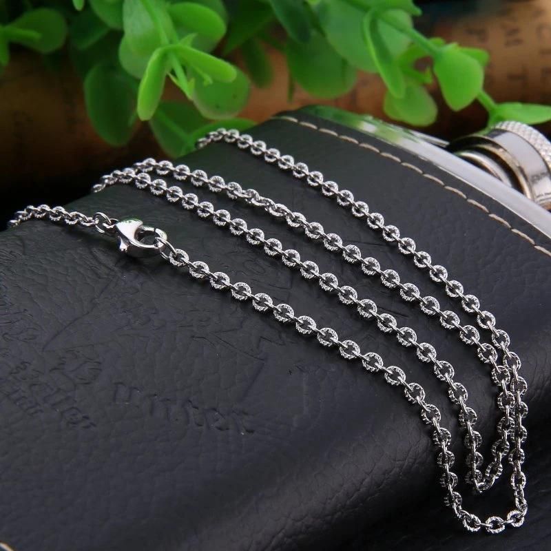Fashion Necklace Bracelet Embossed Cable Chain for Jewelry Making