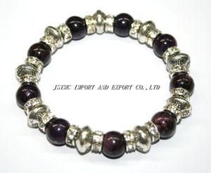 Fashion Rhinestone and Stone Bracelet (JSY-J0075)