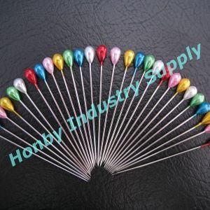 55mm Colored Plastic Pearl Head Straight Pins (Y41013B)