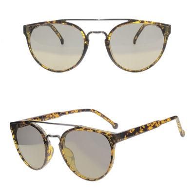New Developed Colorful Fashion Sunglasses with Metal Nose Bridge