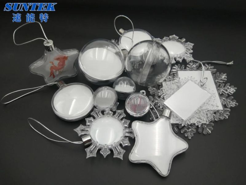 3′′ Round Ceramic Ornament for Sublimation