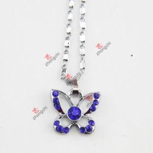 Blue Butterfly Charm Necklace for Wholesale