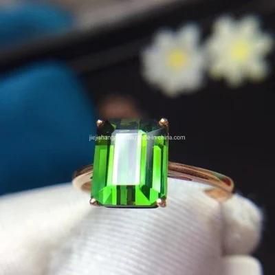 Fashion Accessories Tourmaline Ring 18K Gold China