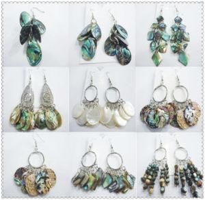 Shell Earring, Fashion Abalone Paua Earrings Jewelry (2906)
